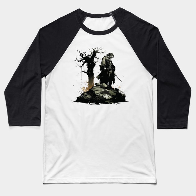 hobbit Baseball T-Shirt by Trontee